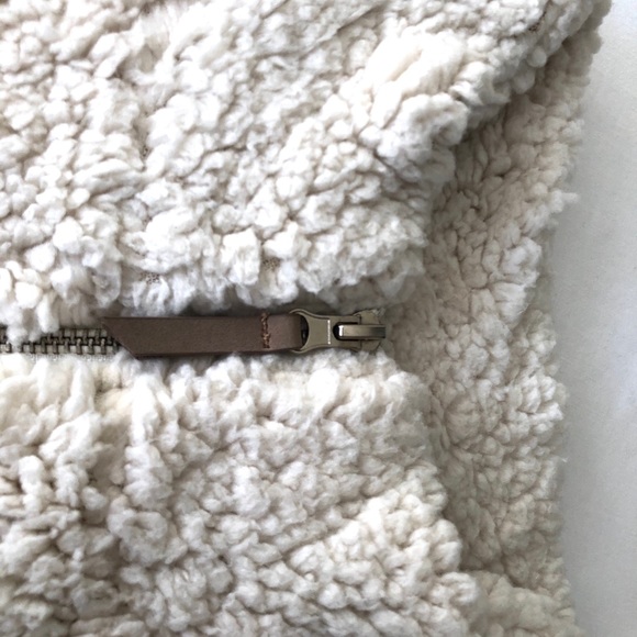 ELODIE Sherpa Pullover Sweater XL NWT - Picture 7 of 8